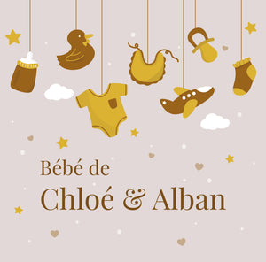 Bébé de Chloé et Alban